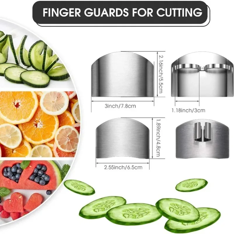 Kitchen Gadgets You Must Have - واقي أصابع من الفولاذ المقاوم للصدأ،