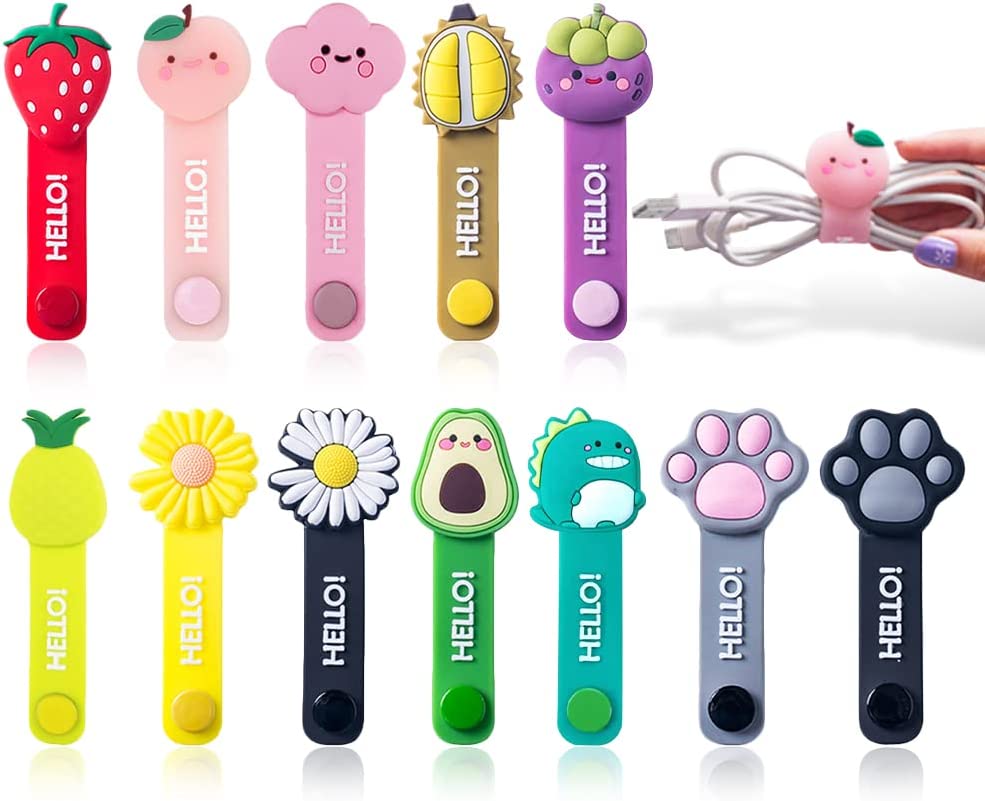 Kitchen Gadgets Holder - 6 قطعة مشابك كابلات كابل سماعات