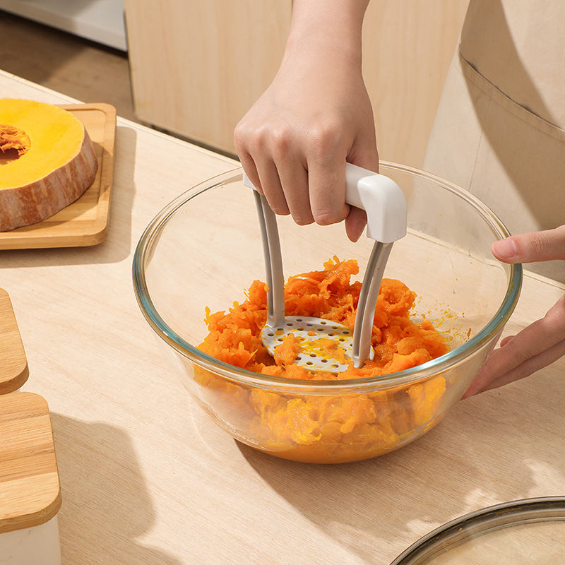 Kitchen Gadgets Juicer - ماكينة هراسة البطاطس اليدوية للاستخدام المنزلي،