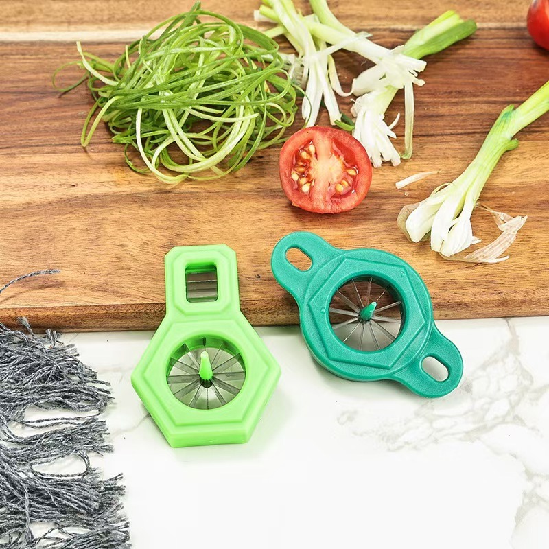 Kitchen Gadgets Wirecutter - البصل الأخضر القاطع الفولاذ المقاوم للصدأ