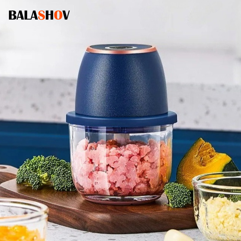 Kitchen Gadgets Blender - 350 مللي مفرمة اللحم الكهربائية كسارة