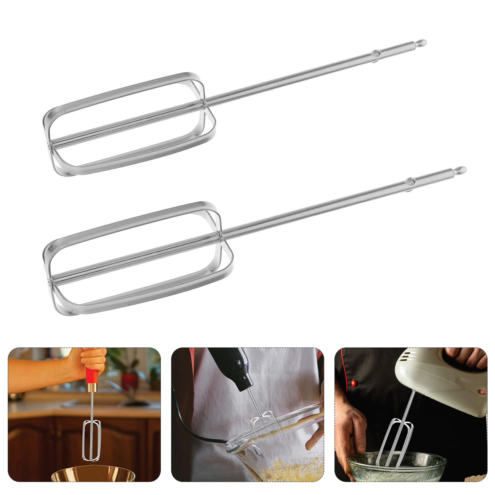 Kitchen Gadgets Blender - 2 قطعة مرفقات خلاط يدوي من