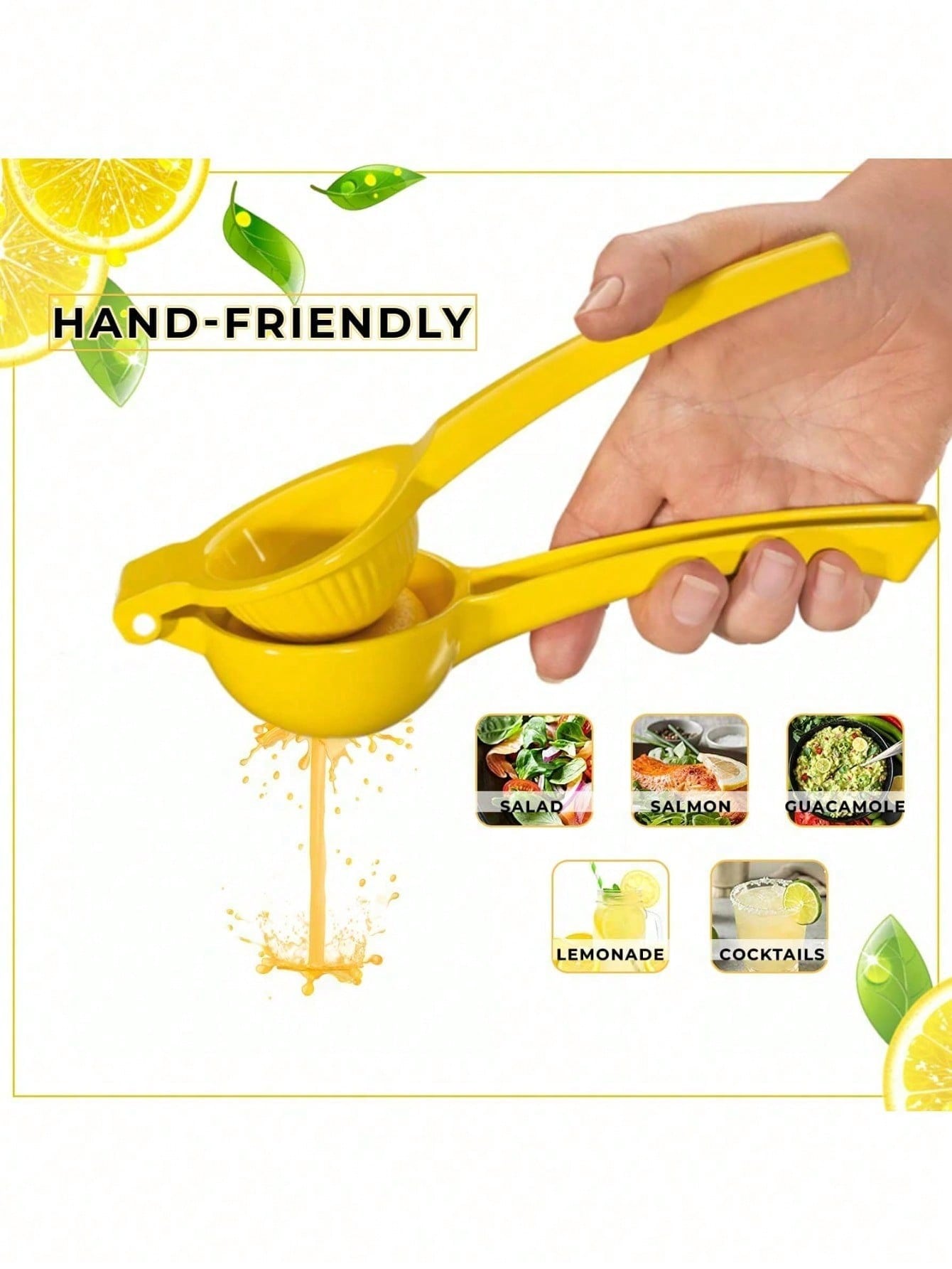 Kitchen Gadgets Juicer - عصارة ليمون يدوية، أداة عصر الفواكه