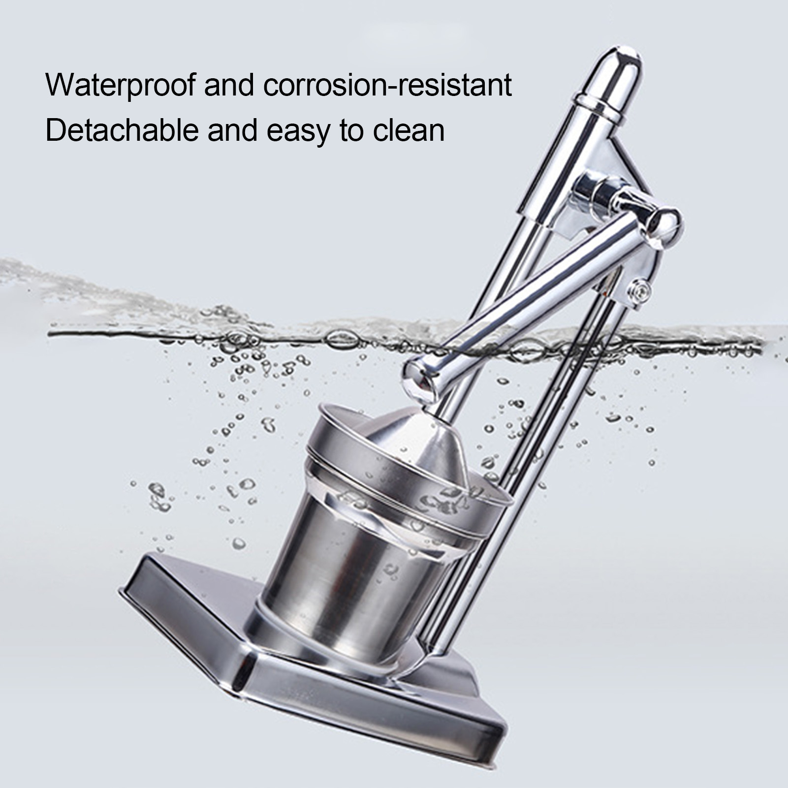 عصارة يدوية من الفولاذ المقاوم - مراجعة Kitchen Gadgets Juicer وسعره