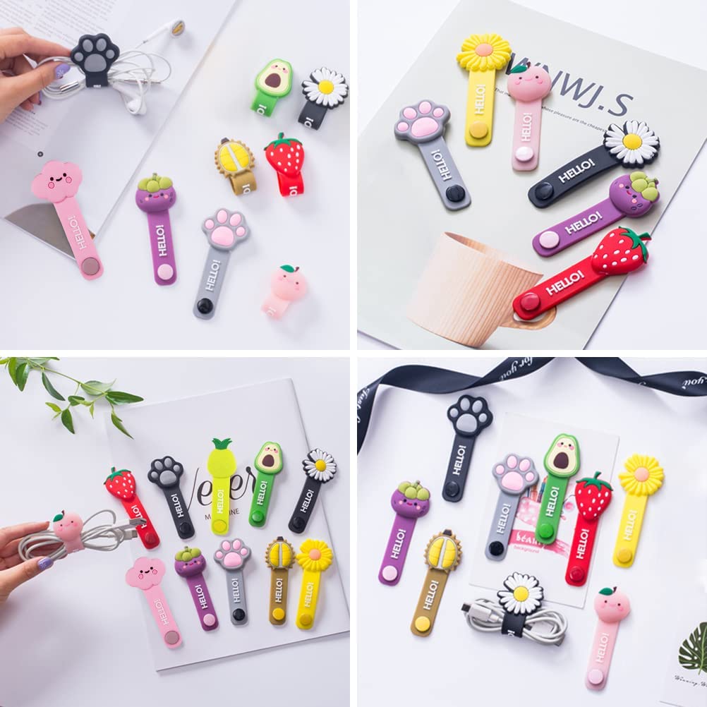 6 قطعة مشابك كابلات كابل سماعا - مراجعة Kitchen Gadgets Holder وسعره