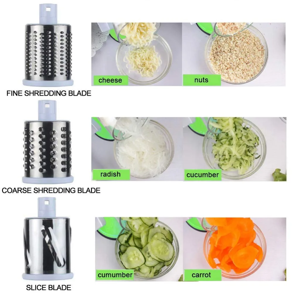 مبشرة دوارة يدوية للجبن والخضر - مراجعة Kitchen Gadgets Wirecutter وسعره