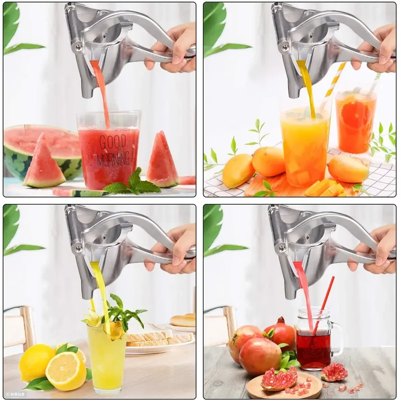 عصارة يدوية من سبائك الألومنيو - مراجعة Kitchen Gadgets Juicer وسعره