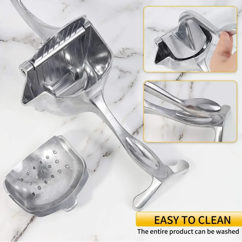 عصارة يدوية من سبائك الألومنيو - مراجعة Kitchen Gadgets Juicer وسعره