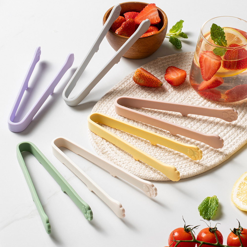 لطيف القط باو سيليكون ملقط طعا - مراجعة Kitchen Gadgets That Make Life Easier وسعره