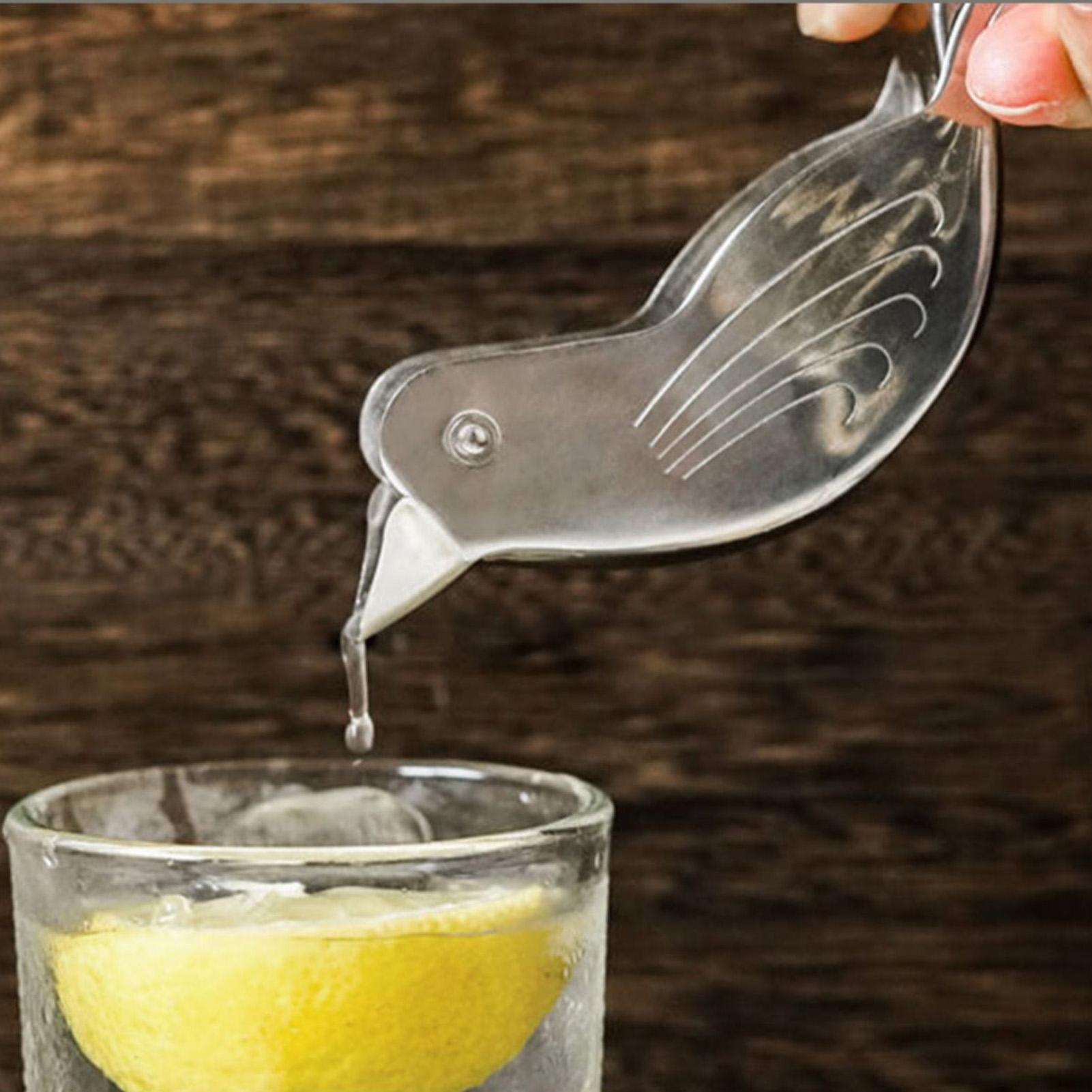 عصارة ليمون على شكل طائر فضي م - مراجعة Kitchen Gadgets Juicer وسعره