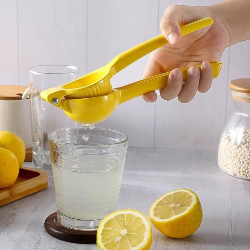 عصارة ليمون يدوية محمولة، أداة - مراجعة Kitchen Gadgets Juicer وسعره