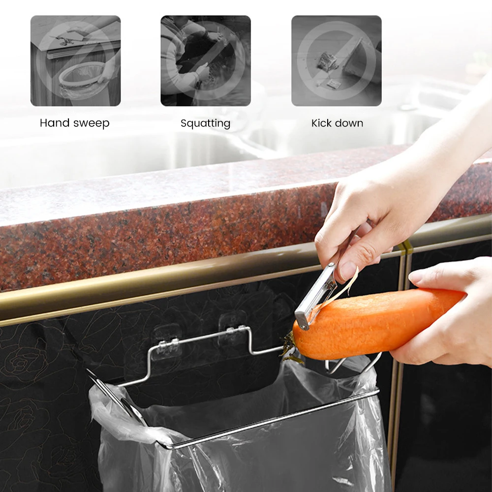 حامل قمامة للمطبخ من الفولاذ ا - مراجعة Kitchen Gadgets Wallpaper وسعره