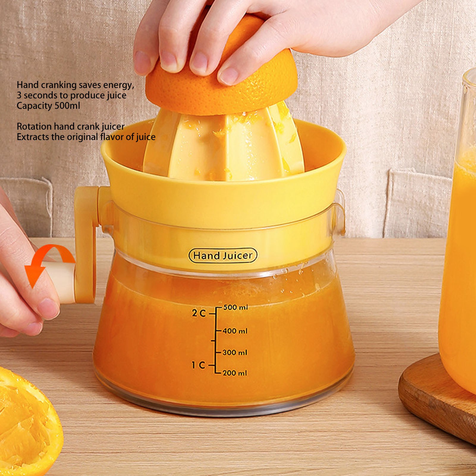 عصارة يدوية متعددة الوظائف عصا - مراجعة Kitchen Gadgets Juicer وسعره