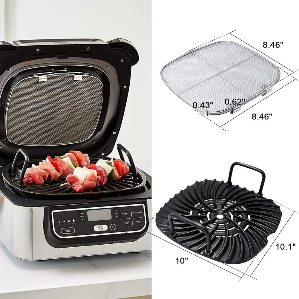 M02K-واقي من الفولاذ المقاوم ل - مراجعة Ninja Air Fryer Af300 وسعره