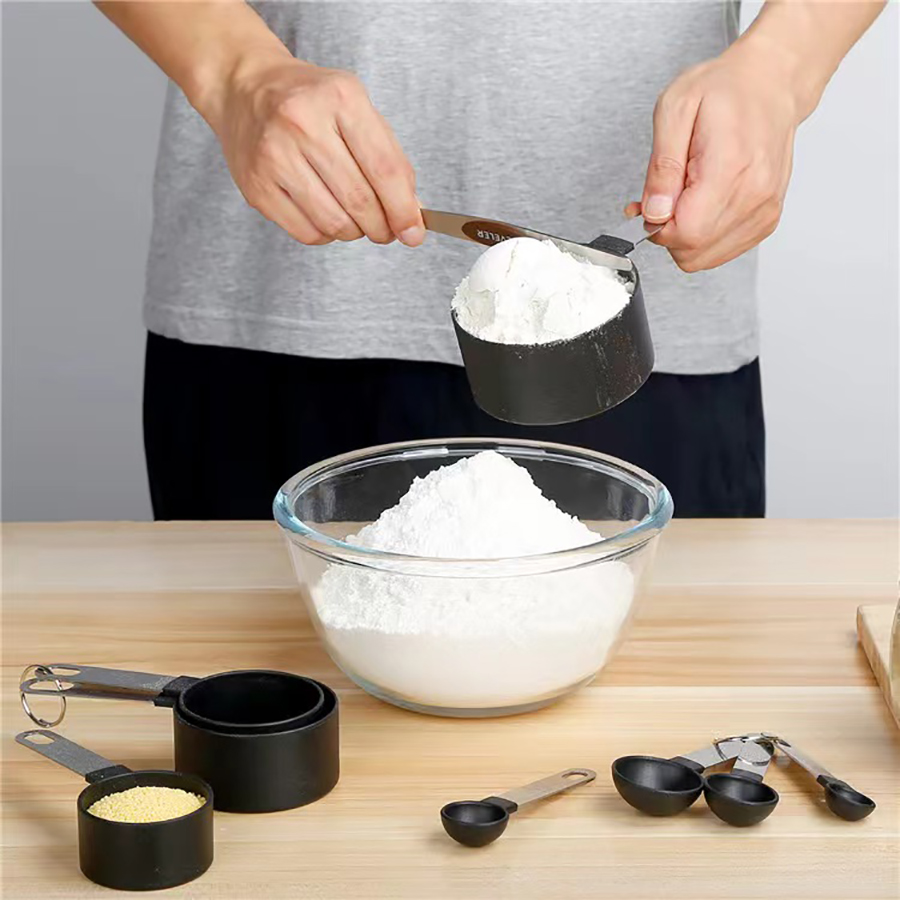 4 قطعة/8 قطعة كوب قياس بلاستيك - مراجعة Kitchen Gadgets That Make Life Easier وسعره