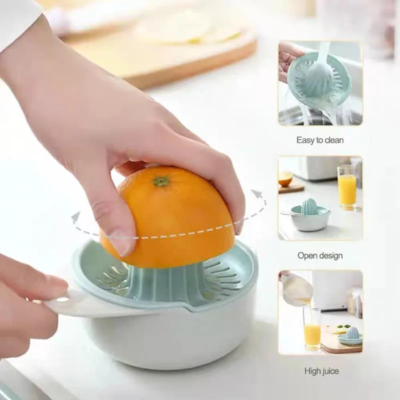 عصارة ليمون يدوية محمولة، عصار - مراجعة Kitchen Gadgets Juicer وسعره