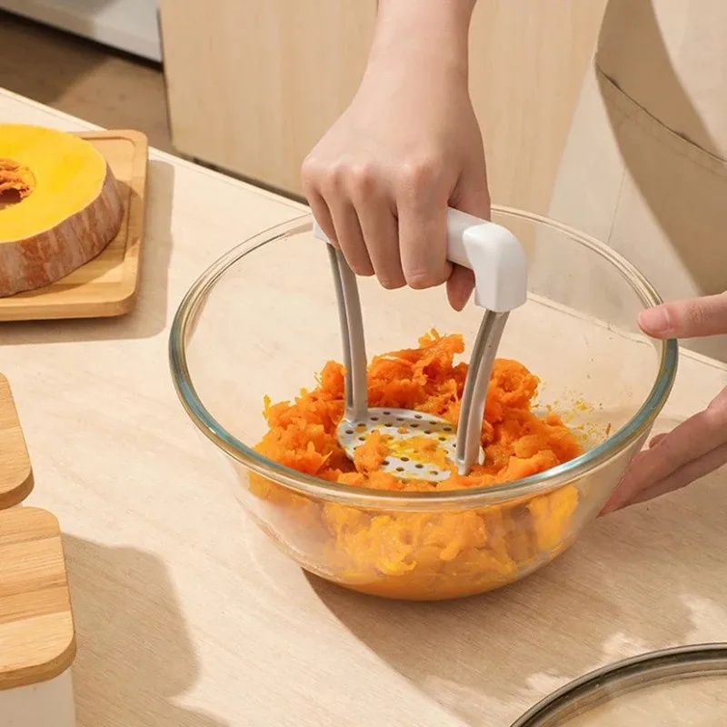 هراسة بطاطس يدوية متينة، مكبس  - مراجعة Kitchen Gadgets Juicer وسعره