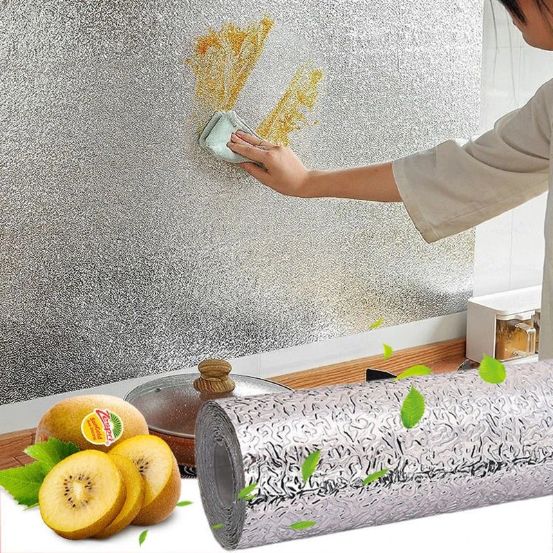 ملصقات مطبخ مقاومة للزيوت ومقا - مراجعة Kitchen Gadgets Wallpaper وسعره