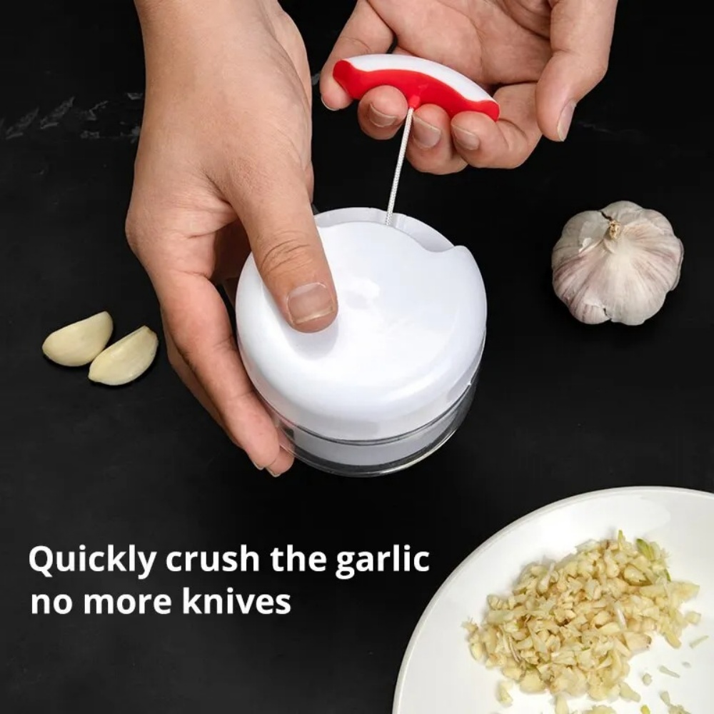 هراسة ثوم يدوية متعددة الوظائف - مراجعة Kitchen Gadgets Blender وسعره