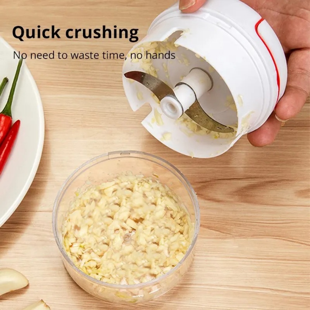 هراسة ثوم يدوية متعددة الوظائف - مراجعة Kitchen Gadgets Blender وسعره