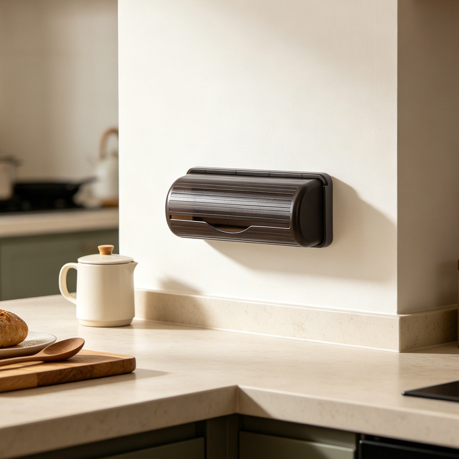 حامل أكياس القمامة المثبت على  - مراجعة Kitchen Gadgets Holder وسعره