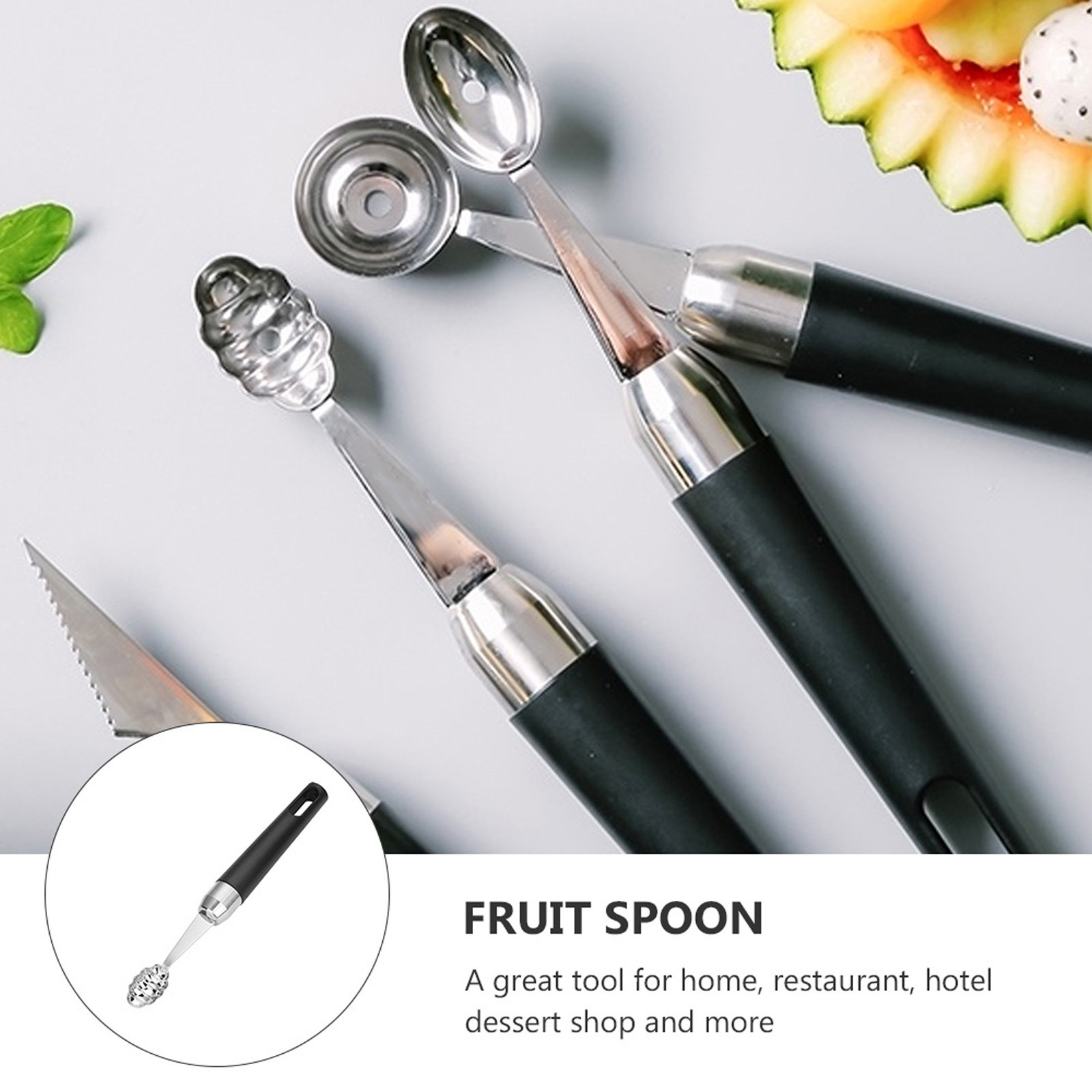 ملعقة فواكه من الفولاذ المقاوم - مراجعة Kitchen Gadgets & Toys وسعره