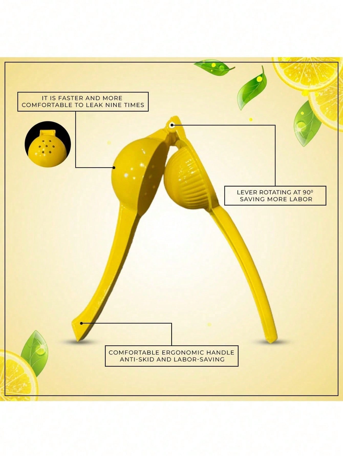 عصارة ليمون يدوية، أداة عصر ال - مراجعة Kitchen Gadgets Juicer وسعره